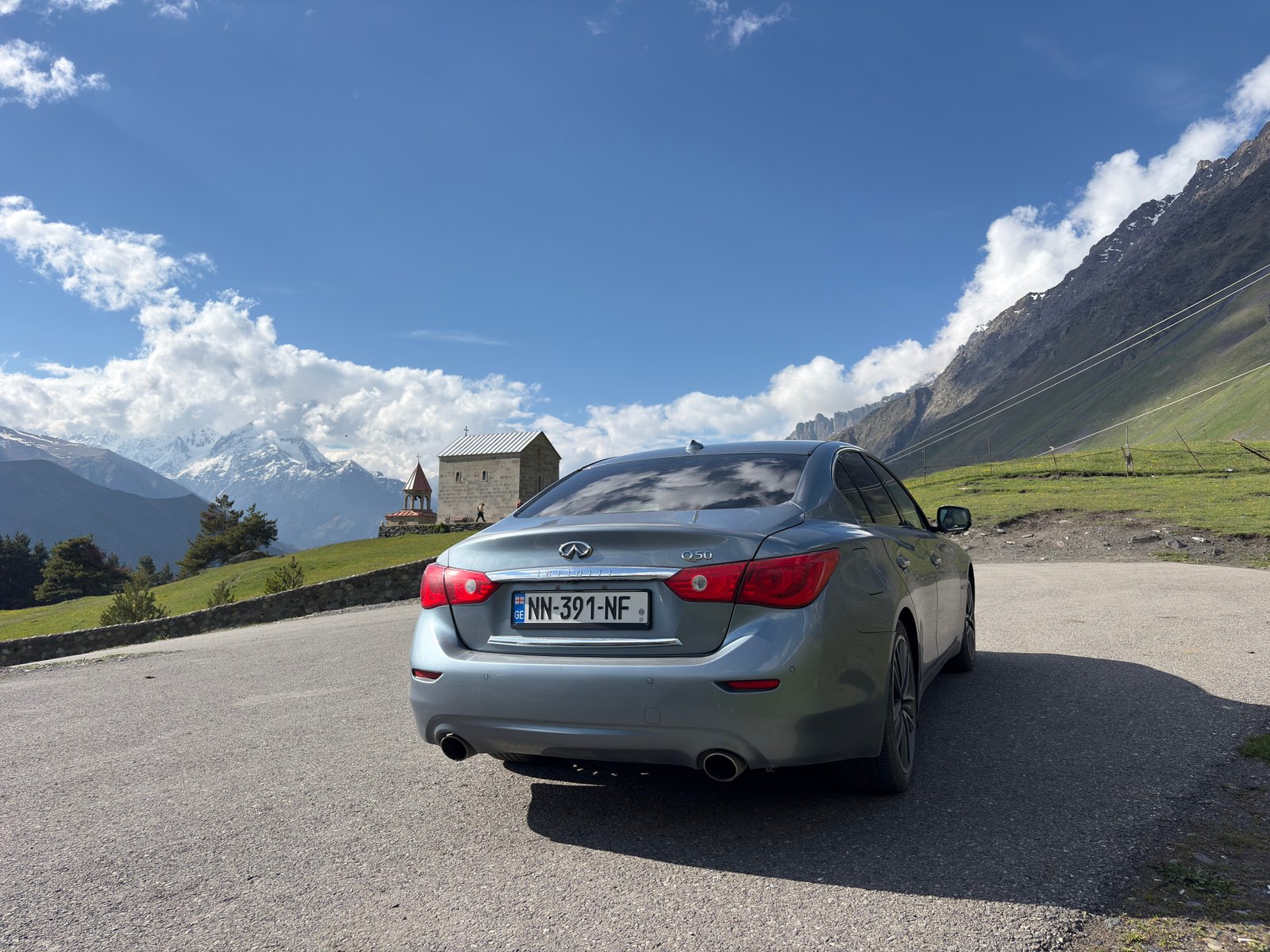 დავით კილაძე — Infiniti Q50 2017, ფოტო 4