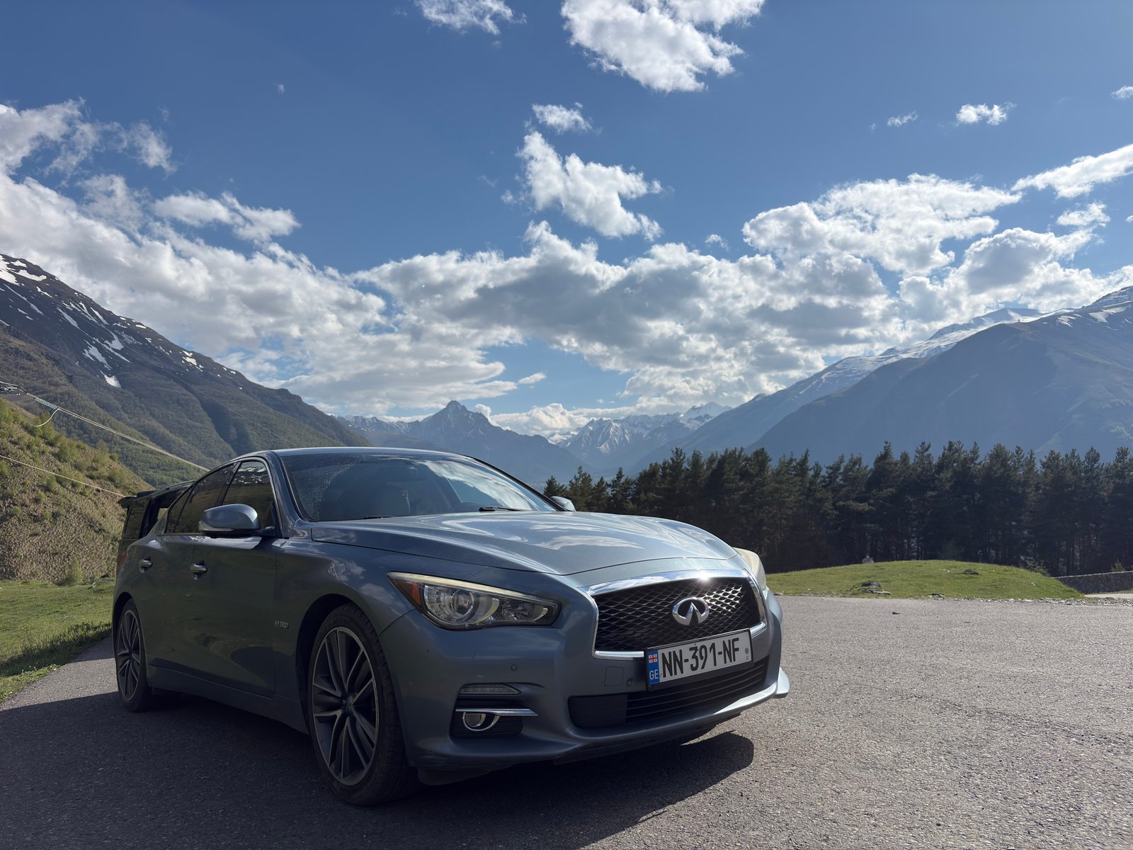დავით კილაძე — Infiniti Q50 2017, ფოტო 2